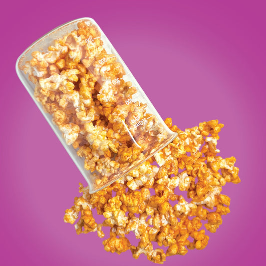 buffalo ranch gourmet popcorn from The Cupcake Lab in Atlanta, GA – zesty buffalo heat cooled with creamy ranch on handcrafted popcorn

gourmet popcorn, buffalo ranch, spicy popcorn, savory snack, ranch flavor, gourmet popcorn Atlanta, The Cupcake Lab ATL, small batch popcorn