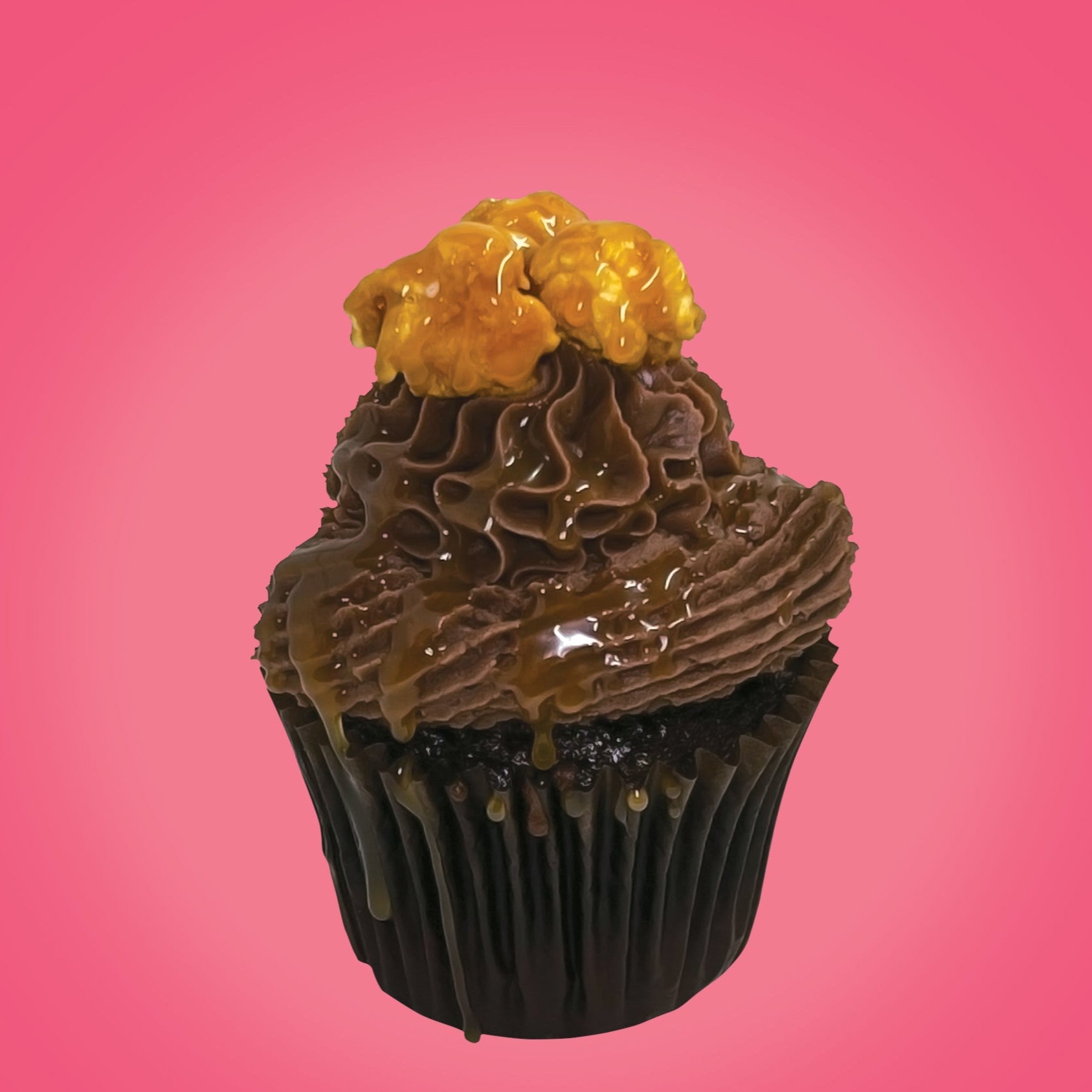 chocolate covered caramel cupcake from The Cupcake Lab in Atlanta, GA – rich chocolate cake with a gooey caramel center and ganache top

gourmet cupcake, chocolate caramel, rich cupcake, Atlanta dessert, The Cupcake Lab ATL