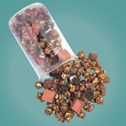 chocolate crunch gourmet popcorn from The Cupcake Lab in Atlanta, GA – chocolate-drizzled popcorn packed with cocoa flavor and crispy bites

The Cupcake Lab ATL, The Cupcake Lab, sweet treats, popcorn Atlanta, gourmet popcorn Atlanta, gourmet popcorn, dessert popcorn, Atlanta snacks