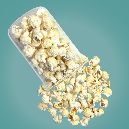 white cheddar gourmet popcorn from The Cupcake Lab in Atlanta, GA – smooth, cheesy white cheddar flavor in every bite

 gourmet popcorn, white cheddar, cheesy popcorn, artisan snacks, savory popcorn, gourmet popcorn atlanta, The Cupcake Lab ATL, small batch popcorn